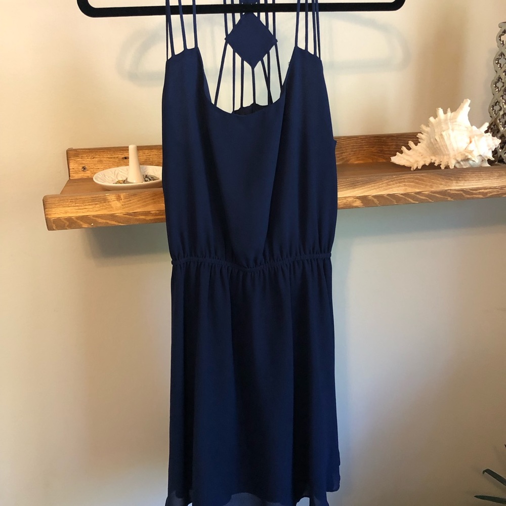 Blue summer dress